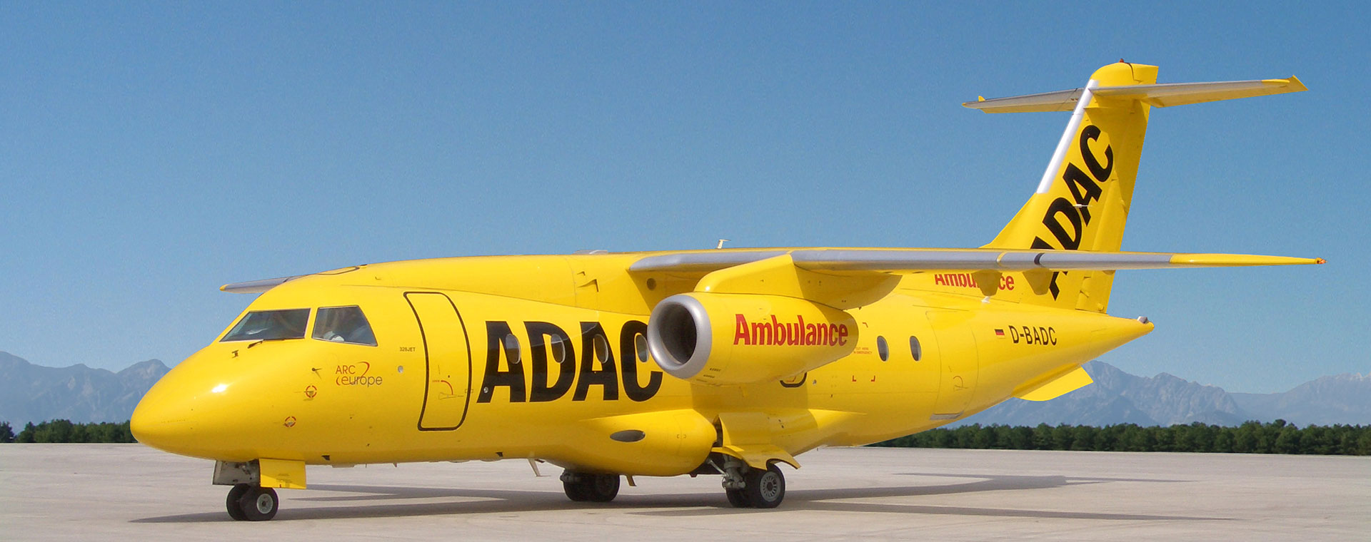 [Translate to Deutsch:] Aero-Dienst Air Ambulance Dornier 328Jet