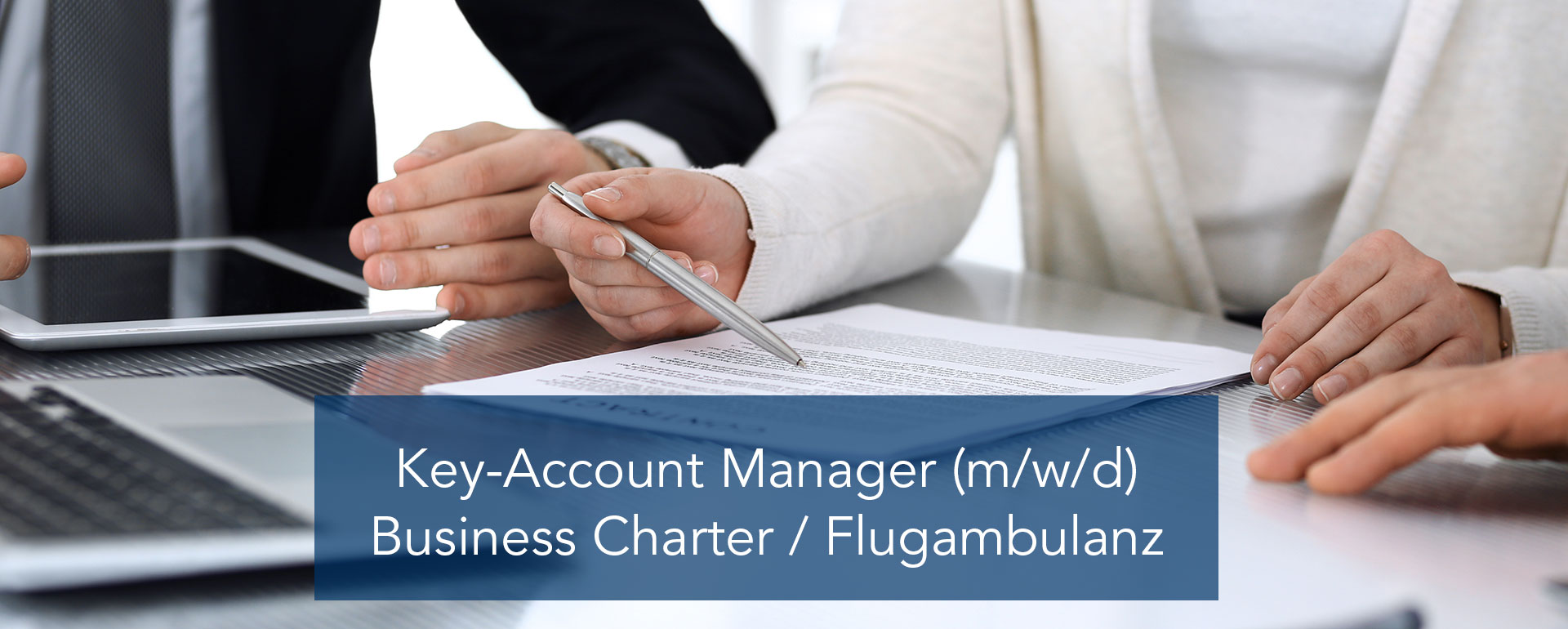 Key-Account Manager (m/w/d) Business Charter / Flugambulanz