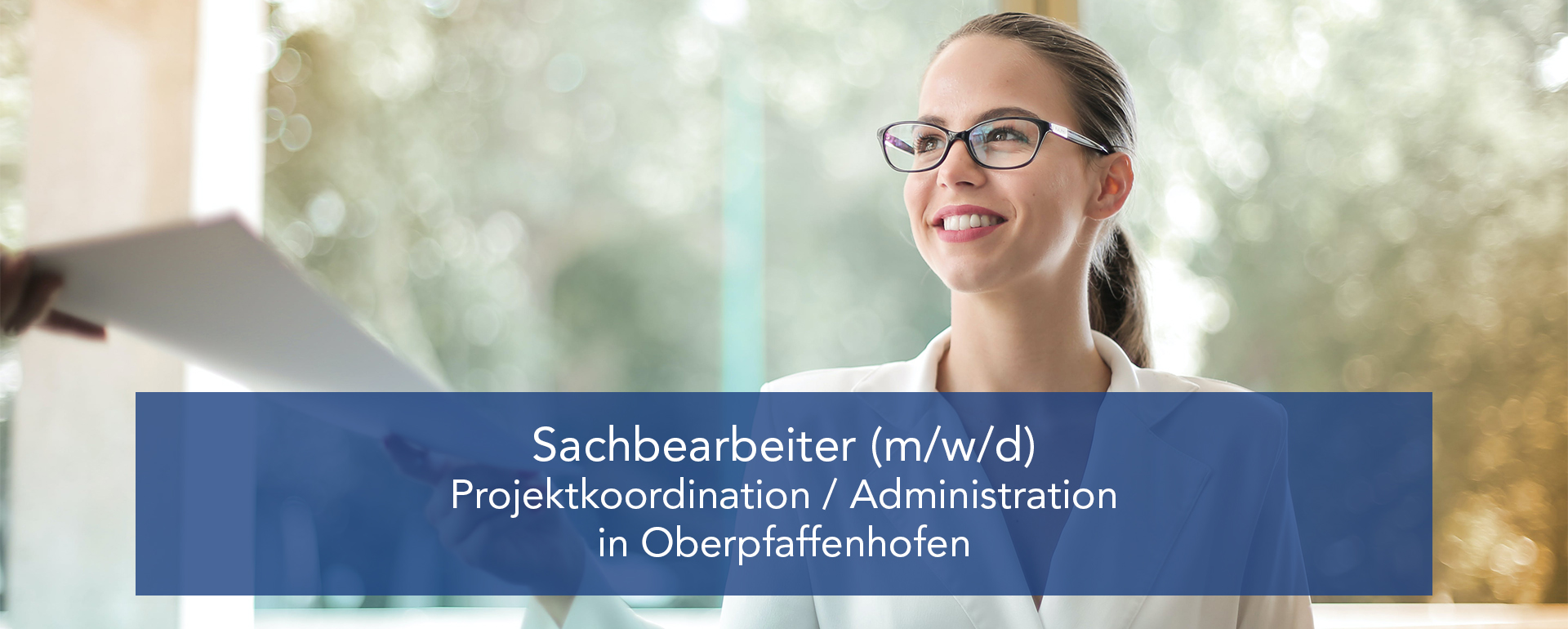 Sachbearbeiter (m/w/d) Projektkoordination / Administration