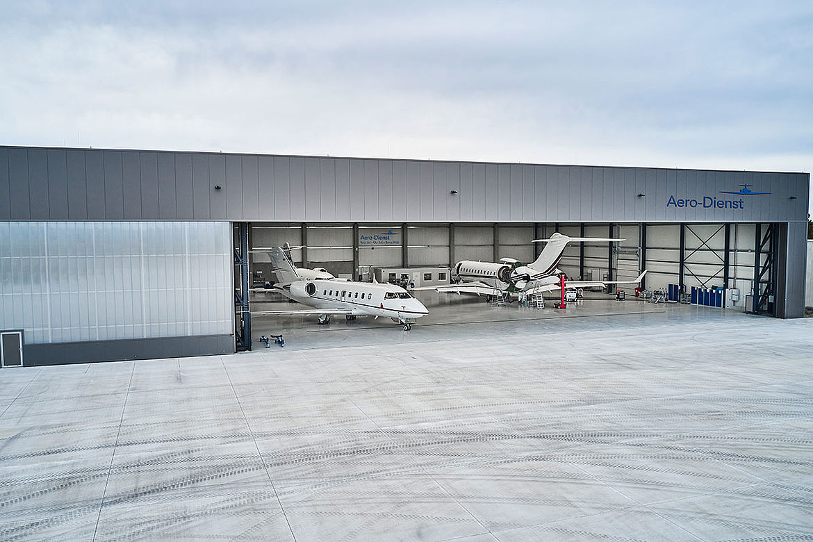 Aero-Dienst: Eröffnung einer neuen Maintenance Station in Oberpfaffenhofen