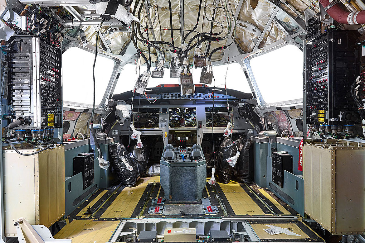 Cockpit Dassault Falcon 7X Major Check